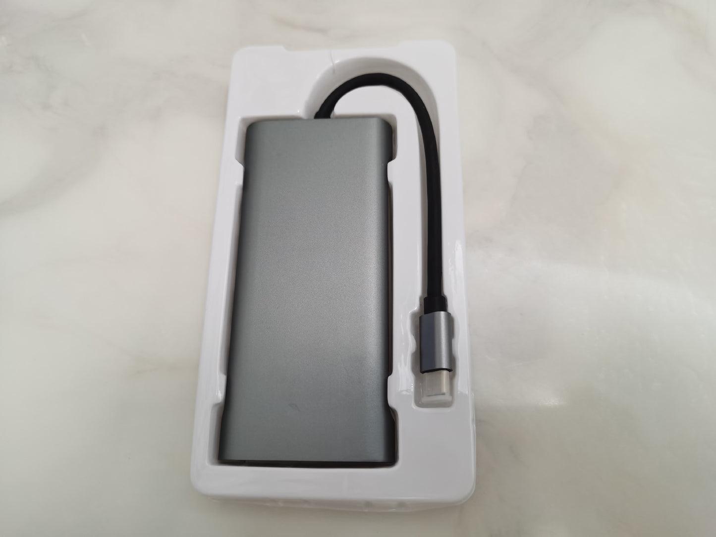 USB-C Dockningsstation 11-i-1 – HDMI, VGA, Ethernet, Ljud, SD/TF, USB 3.0