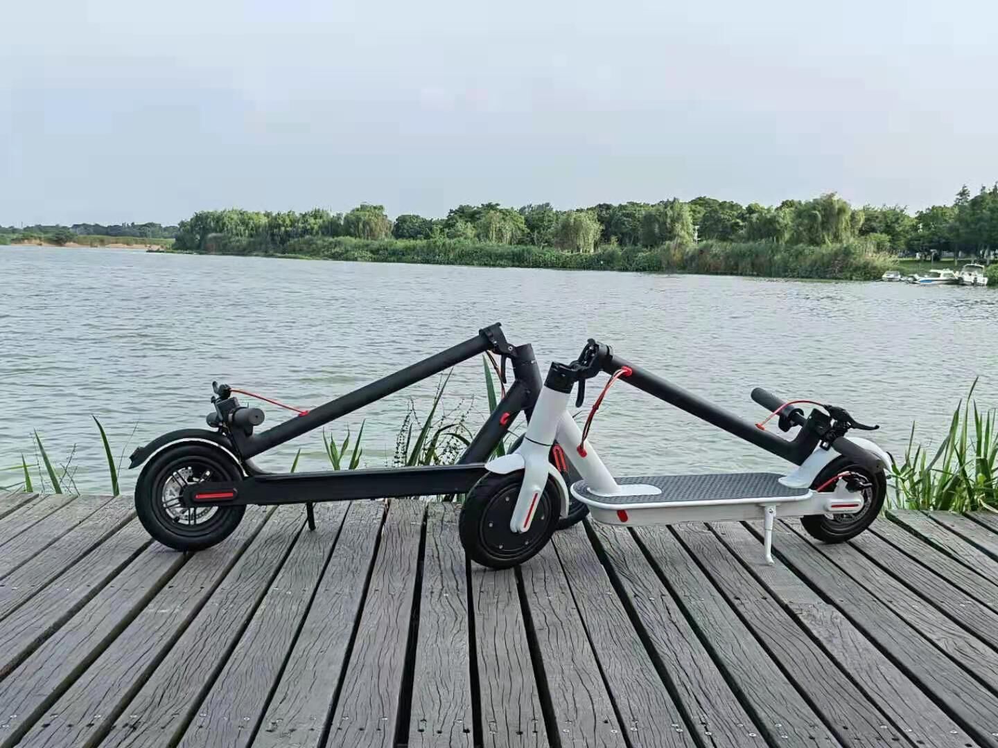 Elektrisk scooter – 8,5" hjul, 30 km/h topphastighet