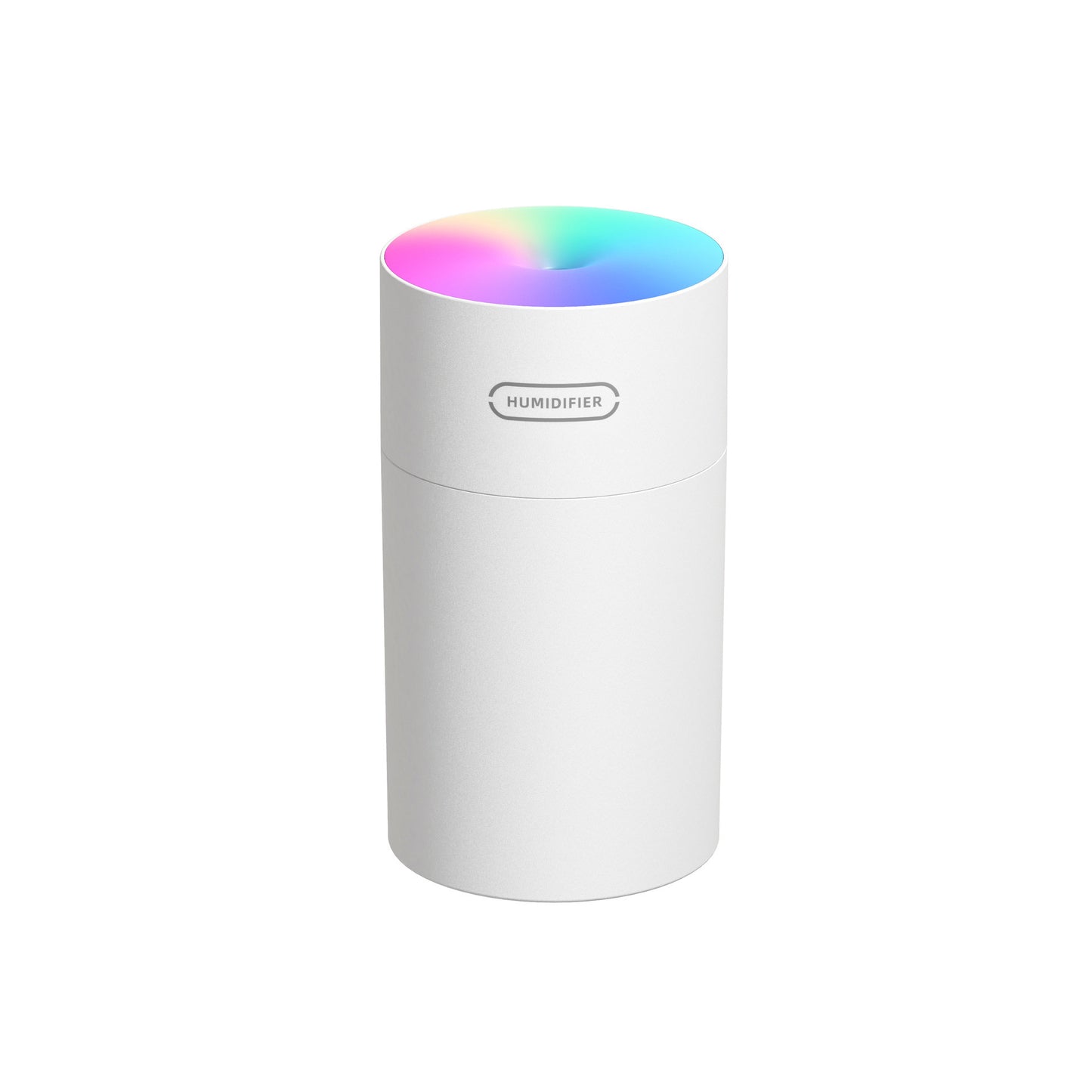 Second Generation Colorful Cup Humidifier USB – Tyst och Portabel Mini Luftfuktare med LED-ljus
