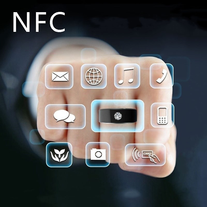 NFC Multifunctional Smart Ring – Kontaktlös ring för dataöverföring och appstyrning