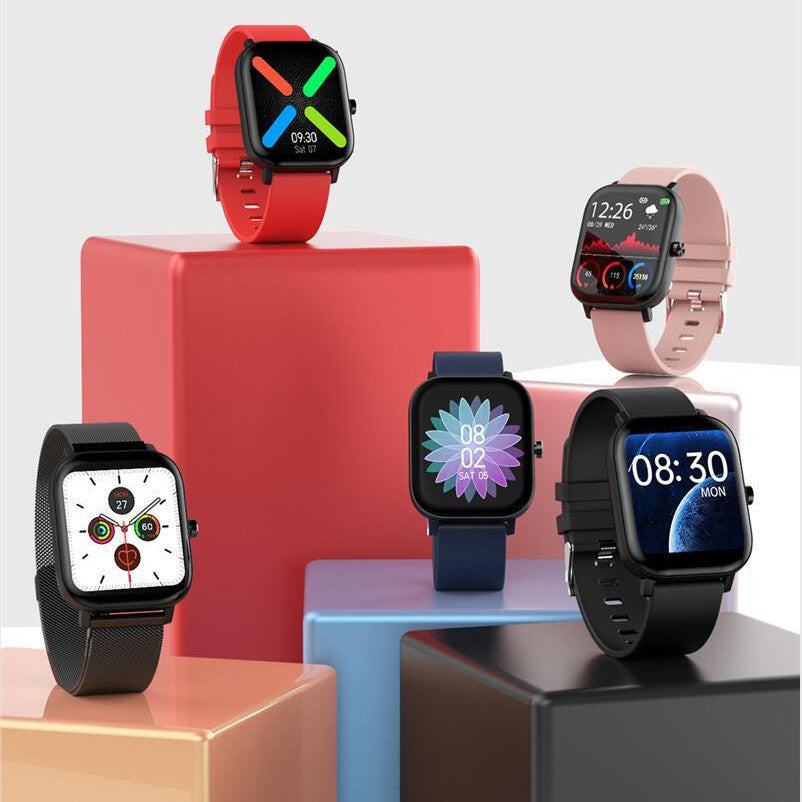 X5 Smartwatch – Sportklocka med Pulsmätning, Syremätning & Bluetooth-samtal