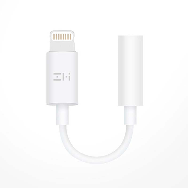 iPhone Adapter – Lightning till 3,5 mm / 2-i-1 laddning & ljud