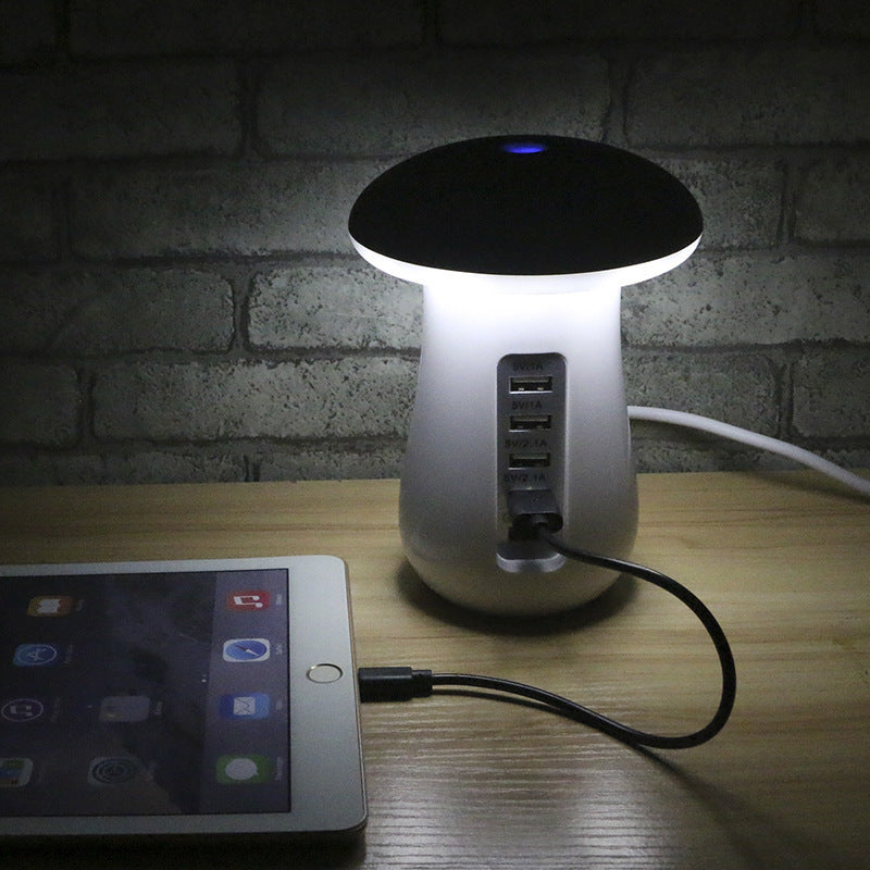 Laddstation USB med inbyggd LED lampa