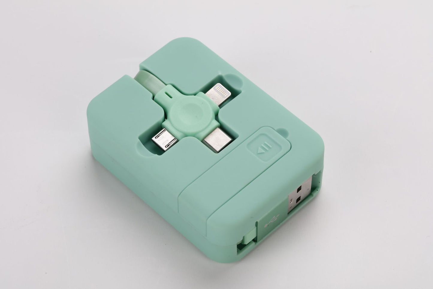 3-i-1 Utdragbar USB-datakabel – Snabbladdning för iPhone, Android och Type-C