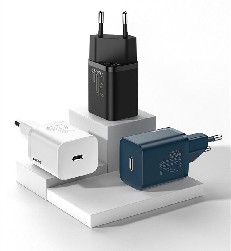 Mini PD Snabbladdare – Kompakt Type-C väggladdare 5V