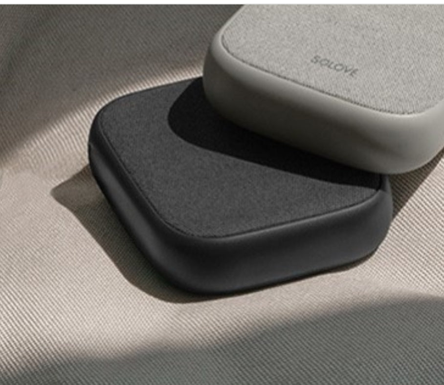 Mini Powerbank 10000mAh med Trådlös Laddning