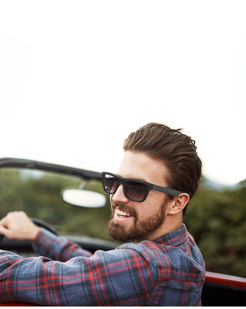 Smarta Bluetooth Glasögon – Trådlös Samtal & Stilren Design