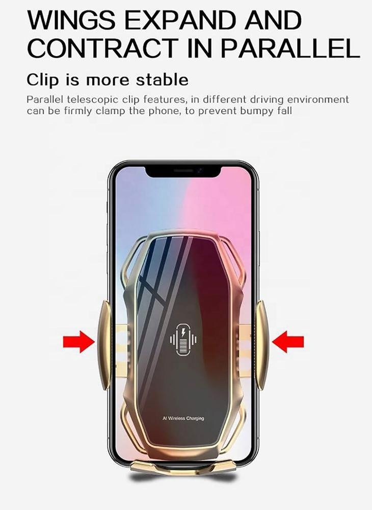 10W Trådlös Billaddare för Mobiltelefon