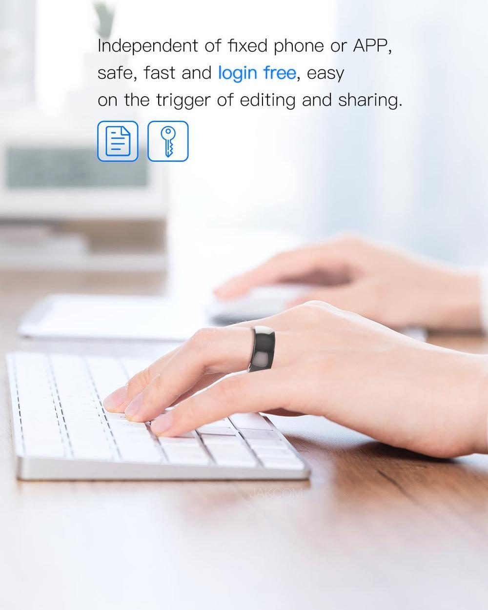 Waterproof Smart Ring – Vattentät NFC-ring i keramik med flera chipmoduler
