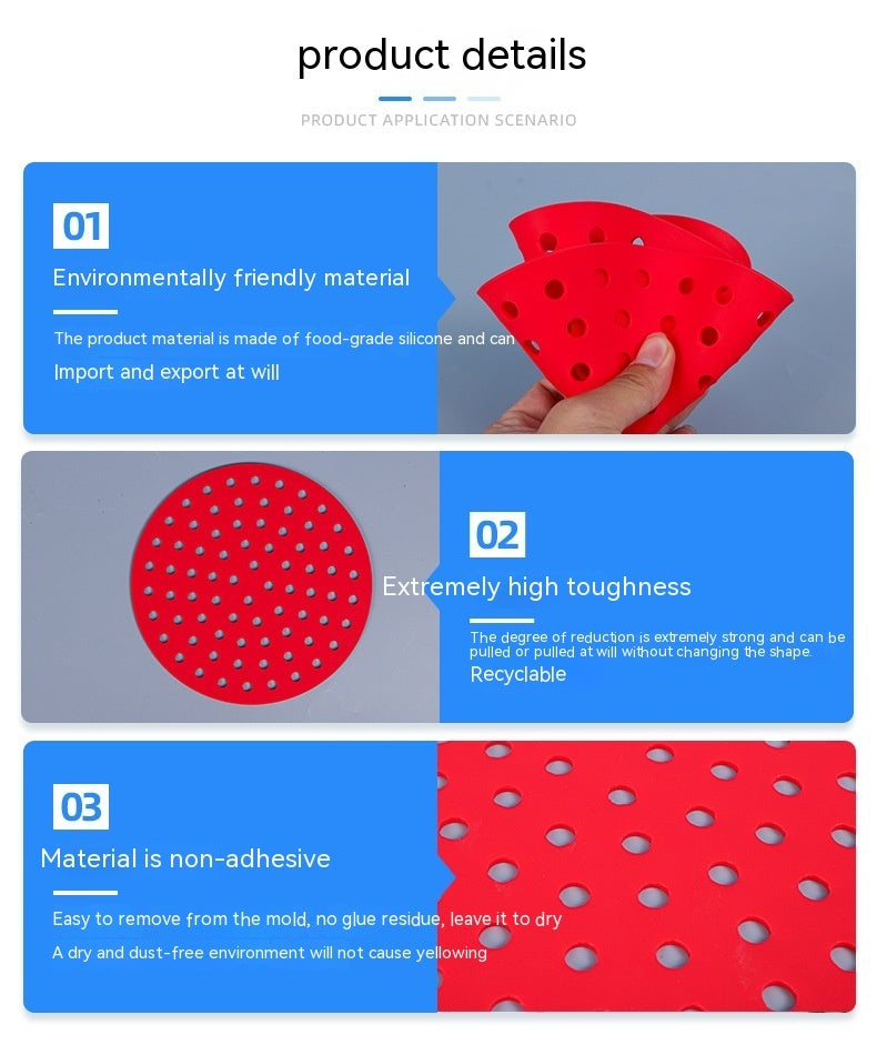 Silikonunderlägg för Airfryer