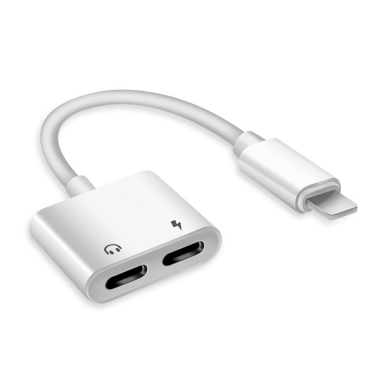 iPhone Adapter – Lightning till 3,5 mm / 2-i-1 laddning & ljud