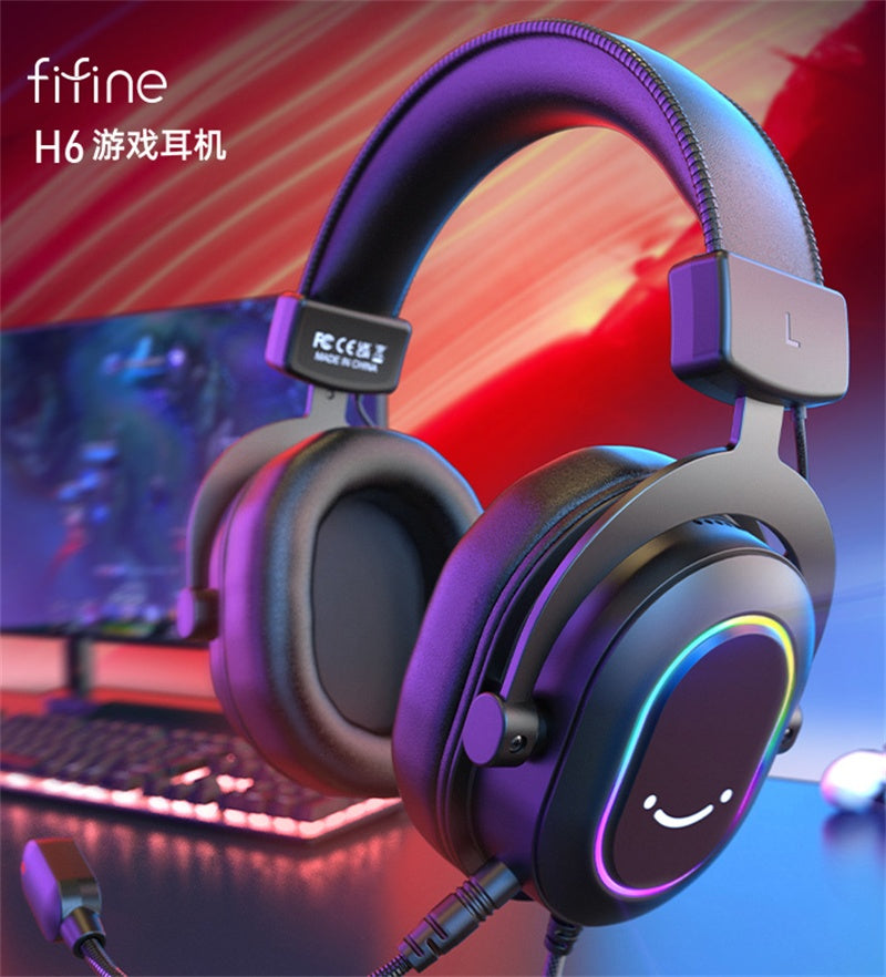 Gaming Headset Xuanjing Player H6 – USB, 50 mm Drivare, 3 EQ-lägen