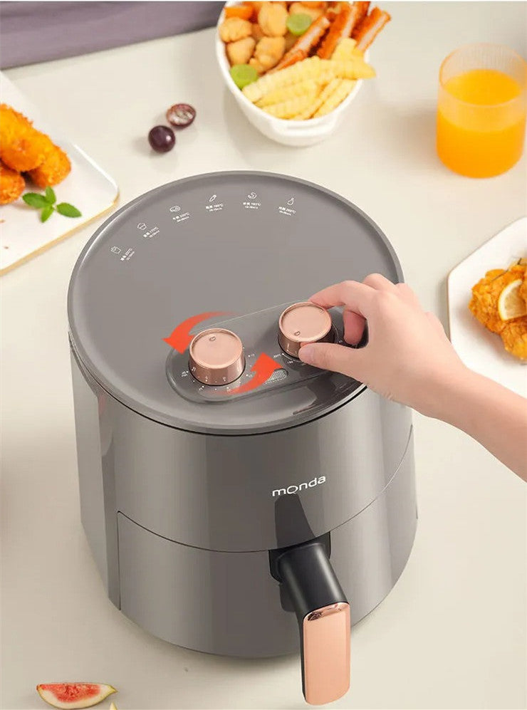 Automatisk Airfryer 4.5L – Kompakt Luftfritös