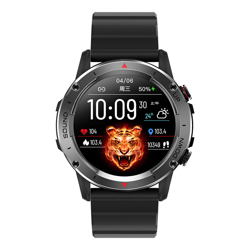 Smartwatch 1.39” – Bluetooth-samtal, Pulsmätning & Syremätning (IP68)