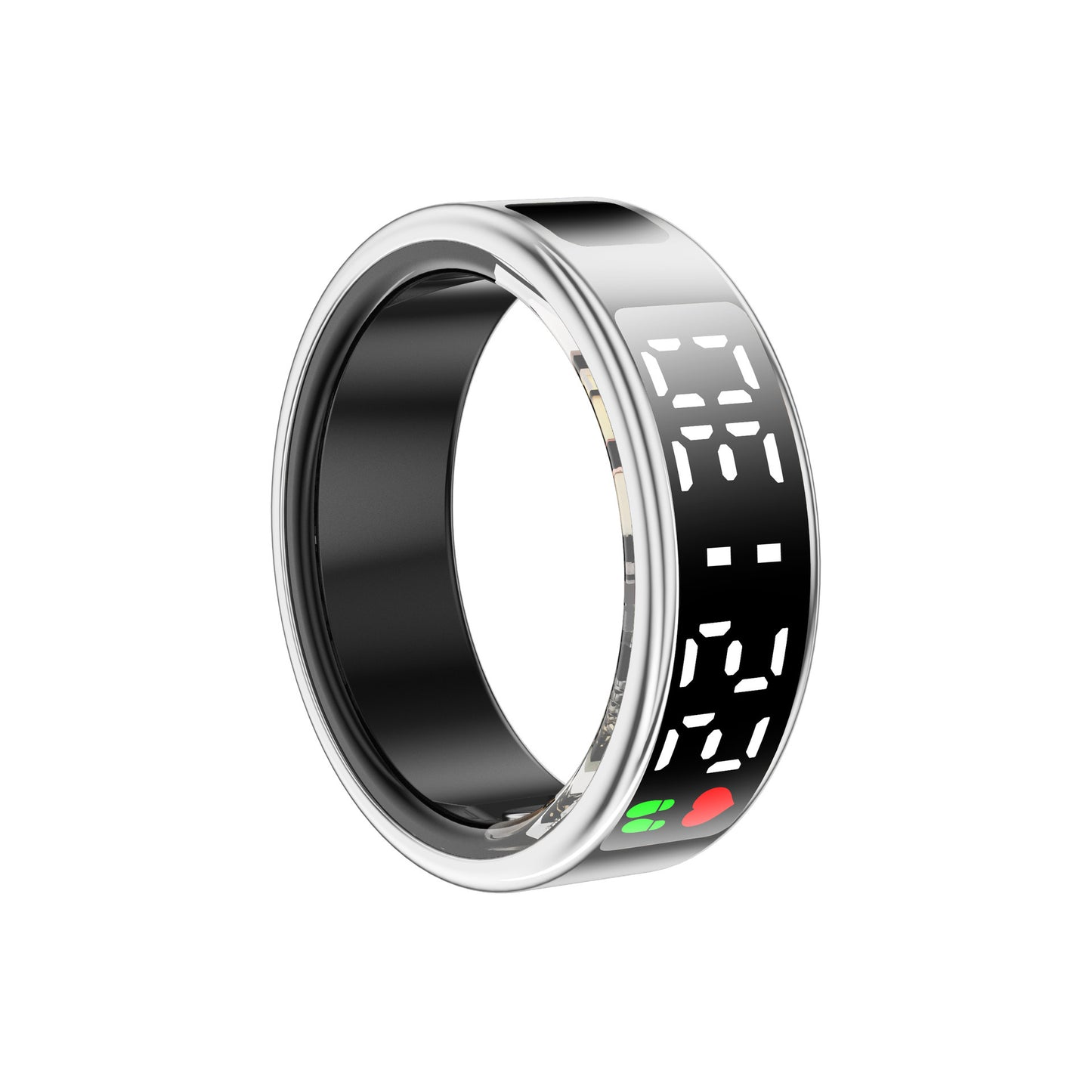 Smart Ring – Pekstyrd ring med display, hälsoövervakning och geststyrning