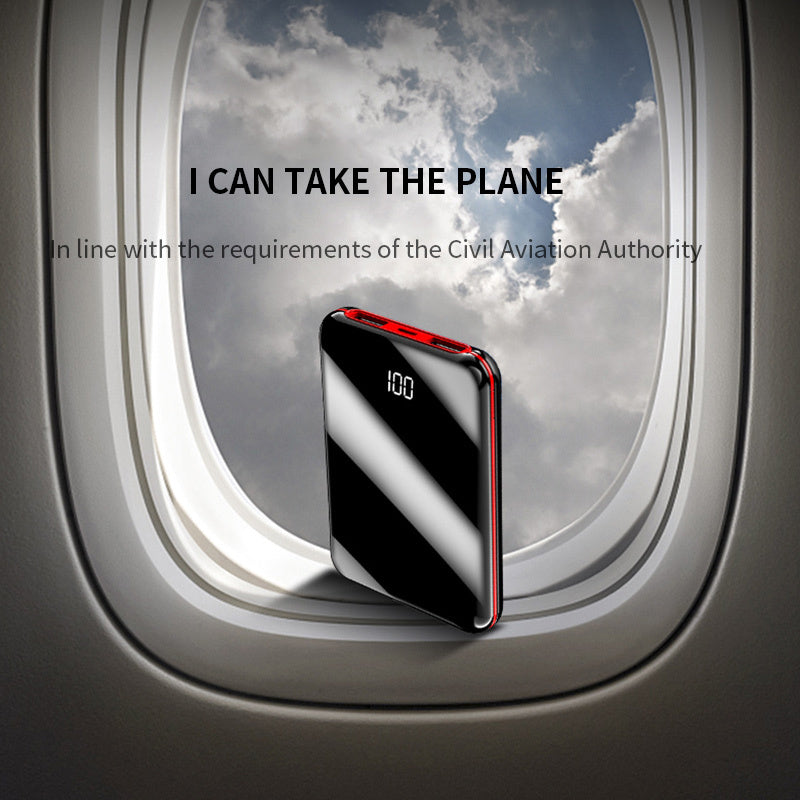 Powerbank 10000mAh – Snabbladdare med Dubbel USB och Överladdningsskydd