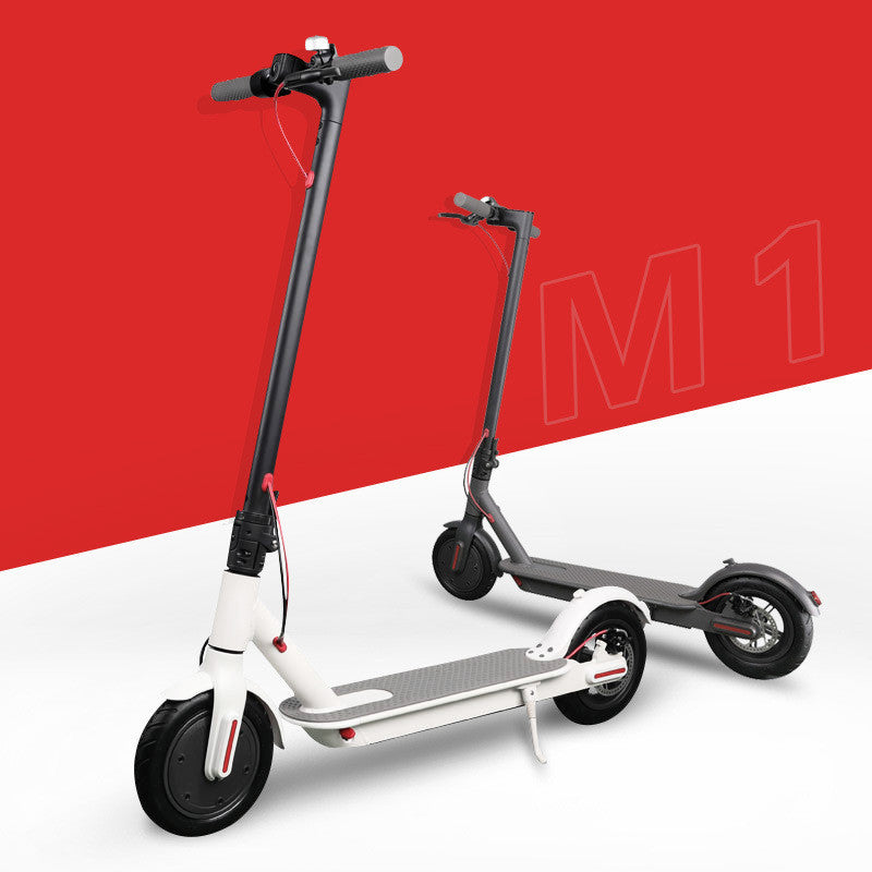 Elektrisk scooter – 8,5" hjul, 15–30 km/h, hopfällbar