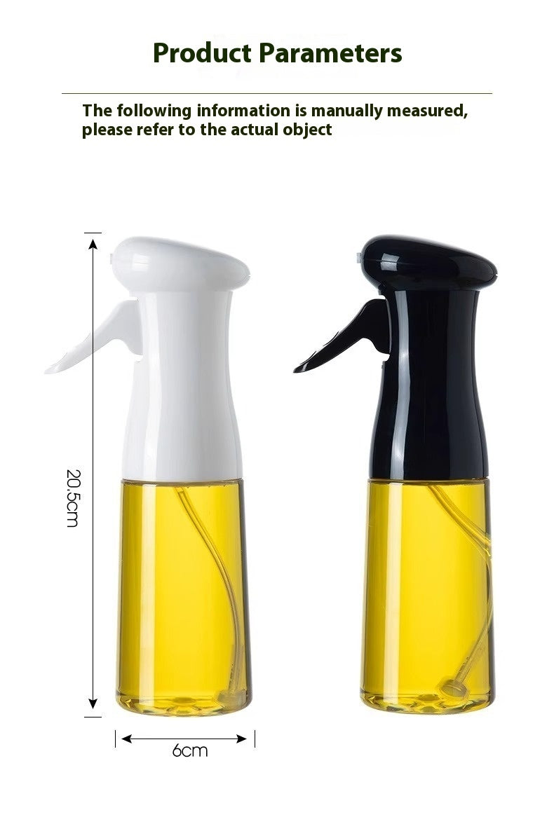 Oljeflaska med Spraymunstycke för Airfryer och Matlagning