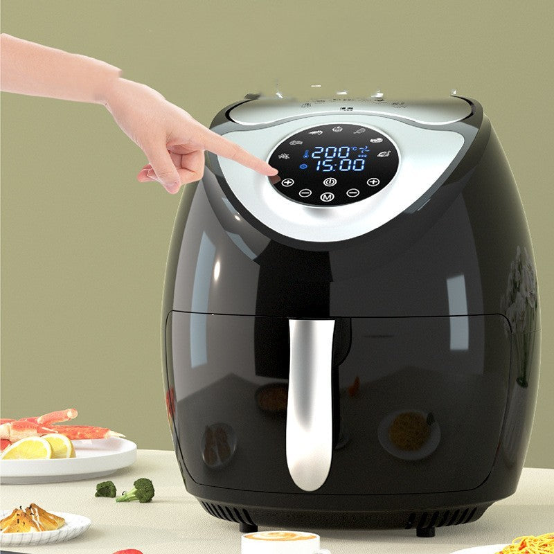 Stor Airfryer 8L – Intelligent Varmluftsfritös med Automatisk Avstängning
