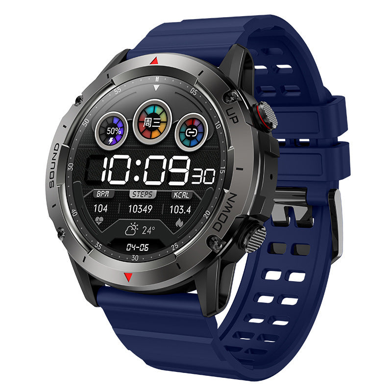 Smartwatch 1.39” – Bluetooth-samtal, Pulsmätning & Syremätning (IP68)
