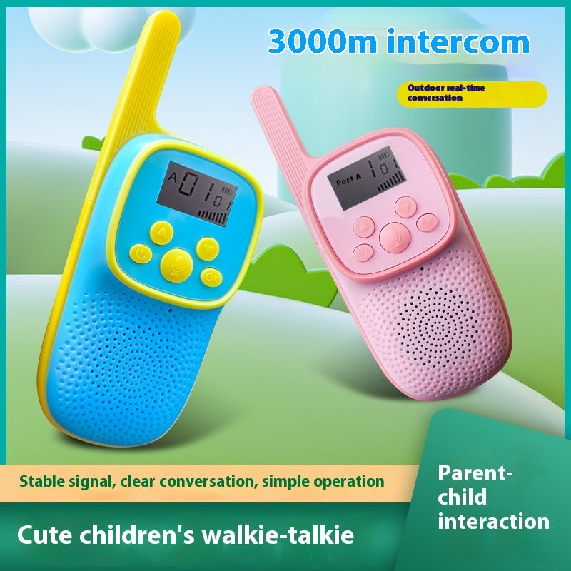 Wireless Cartoon Children's Walkie-talkie Toy
