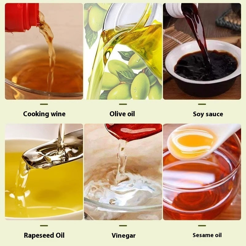 Oljeflaska med Spraymunstycke för Airfryer och Matlagning