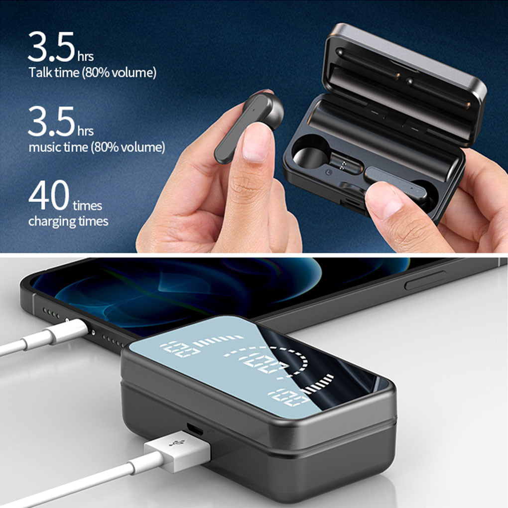 Trådlösa Earpods med display