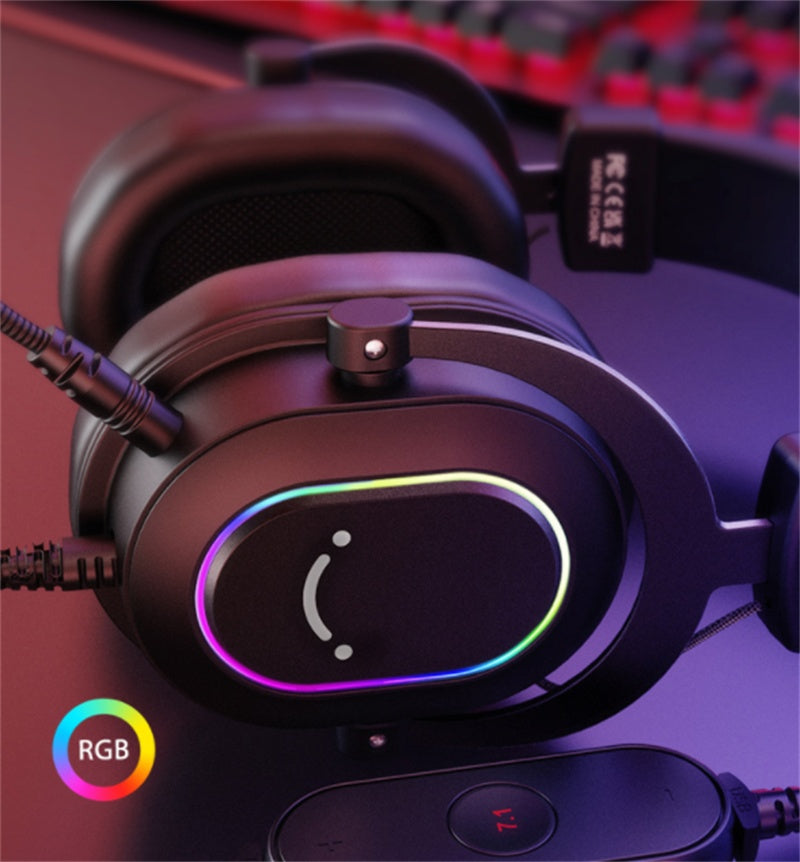 Gaming Headset Xuanjing Player H6 – USB, 50 mm Drivare, 3 EQ-lägen